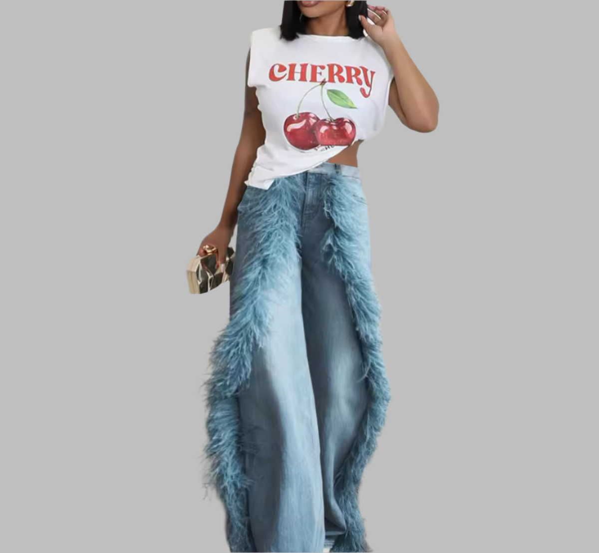 FLY HIGH DENIM JEANS