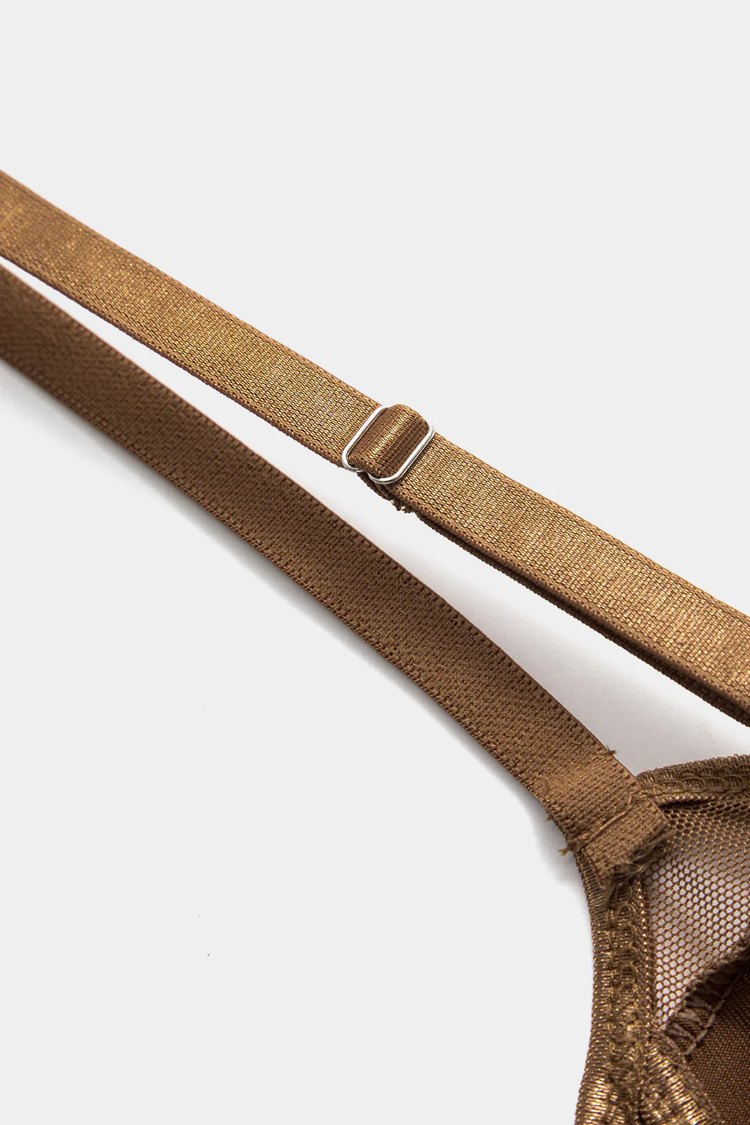 LUNA | MESH BODYSUIT | COFFEE