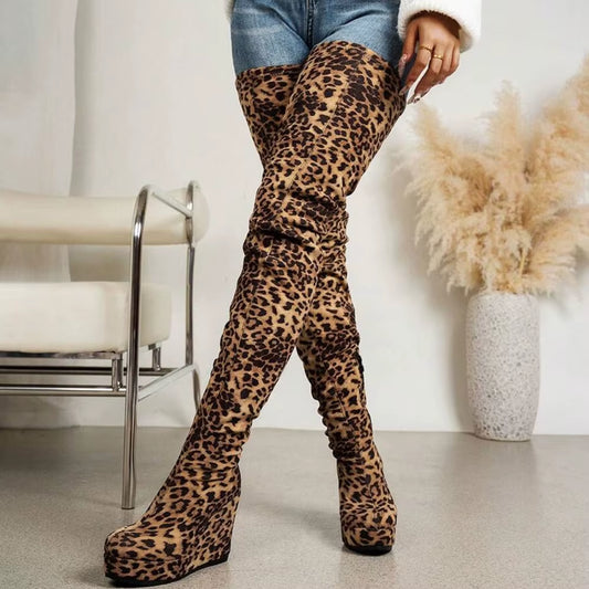 WILD ELEGANCE THIGH HIGH BOOTS