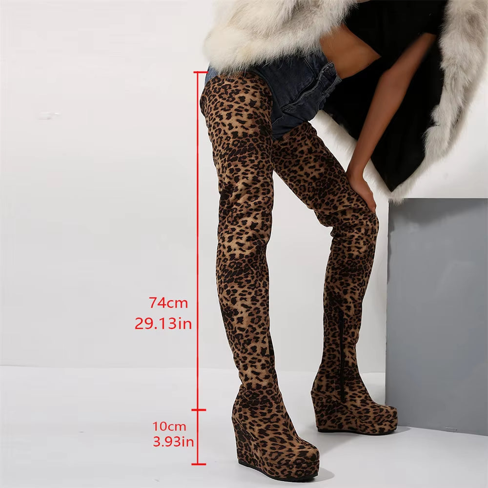 WILD ELEGANCE THIGH HIGH BOOTS