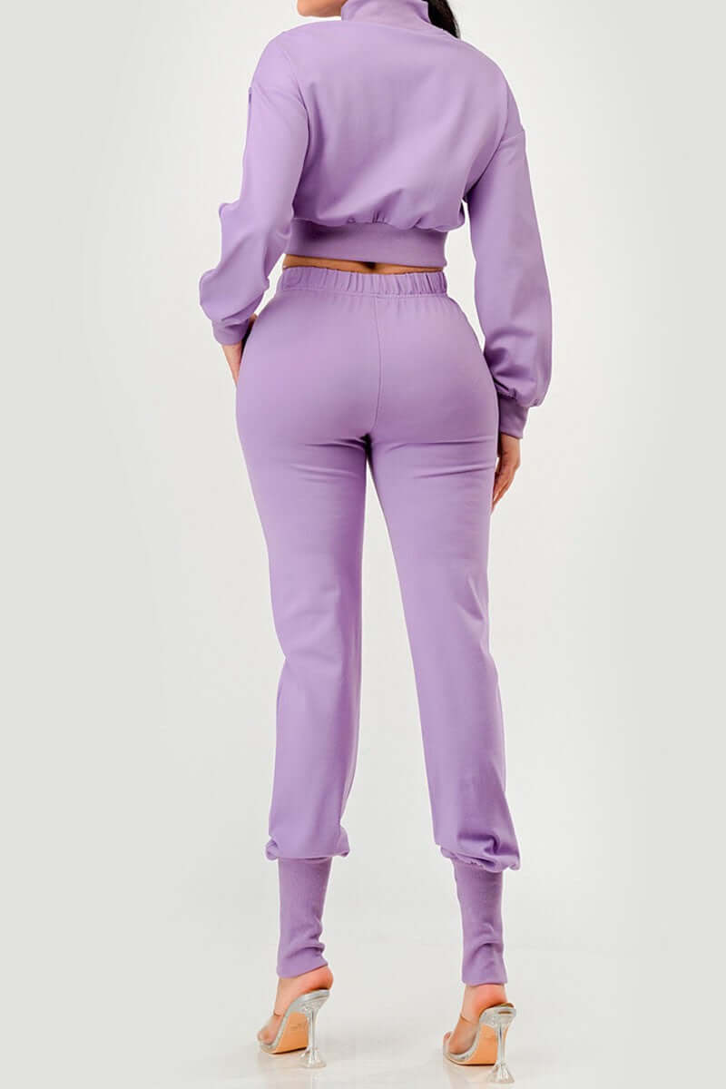 Twist Jogger Set/ Lavender           **PRE-ORDER**