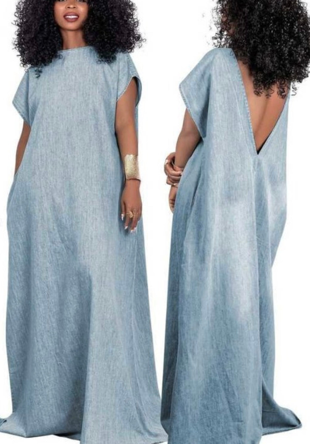 Denim Dream Dress ****PRE-ORDER* - MAYPurpleCollection