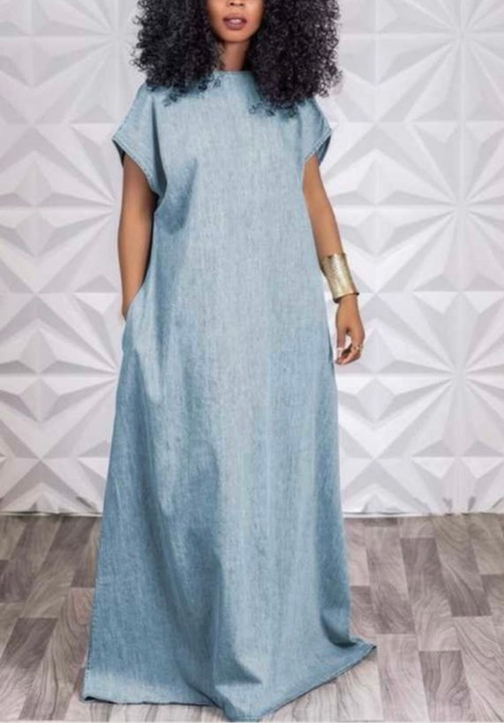 Denim Dream Dress ****PRE-ORDER* - MAYPurpleCollection