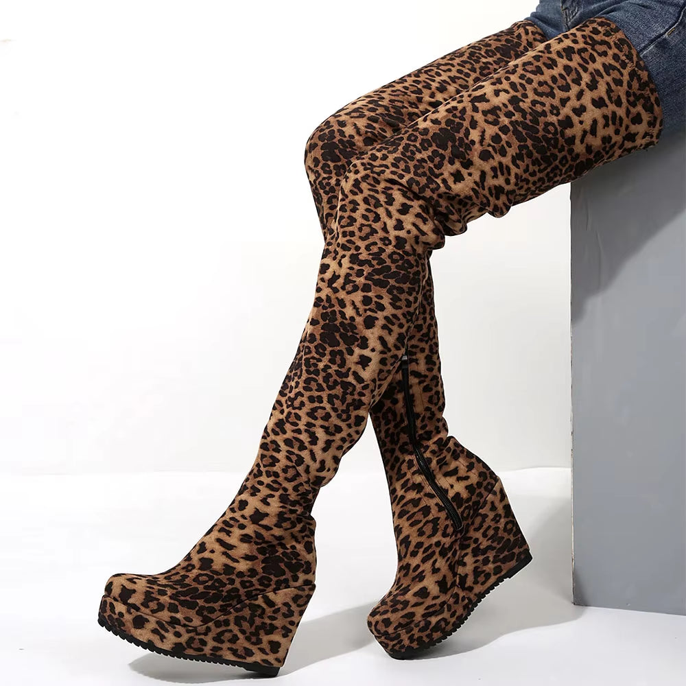 WILD ELEGANCE THIGH HIGH BOOTS