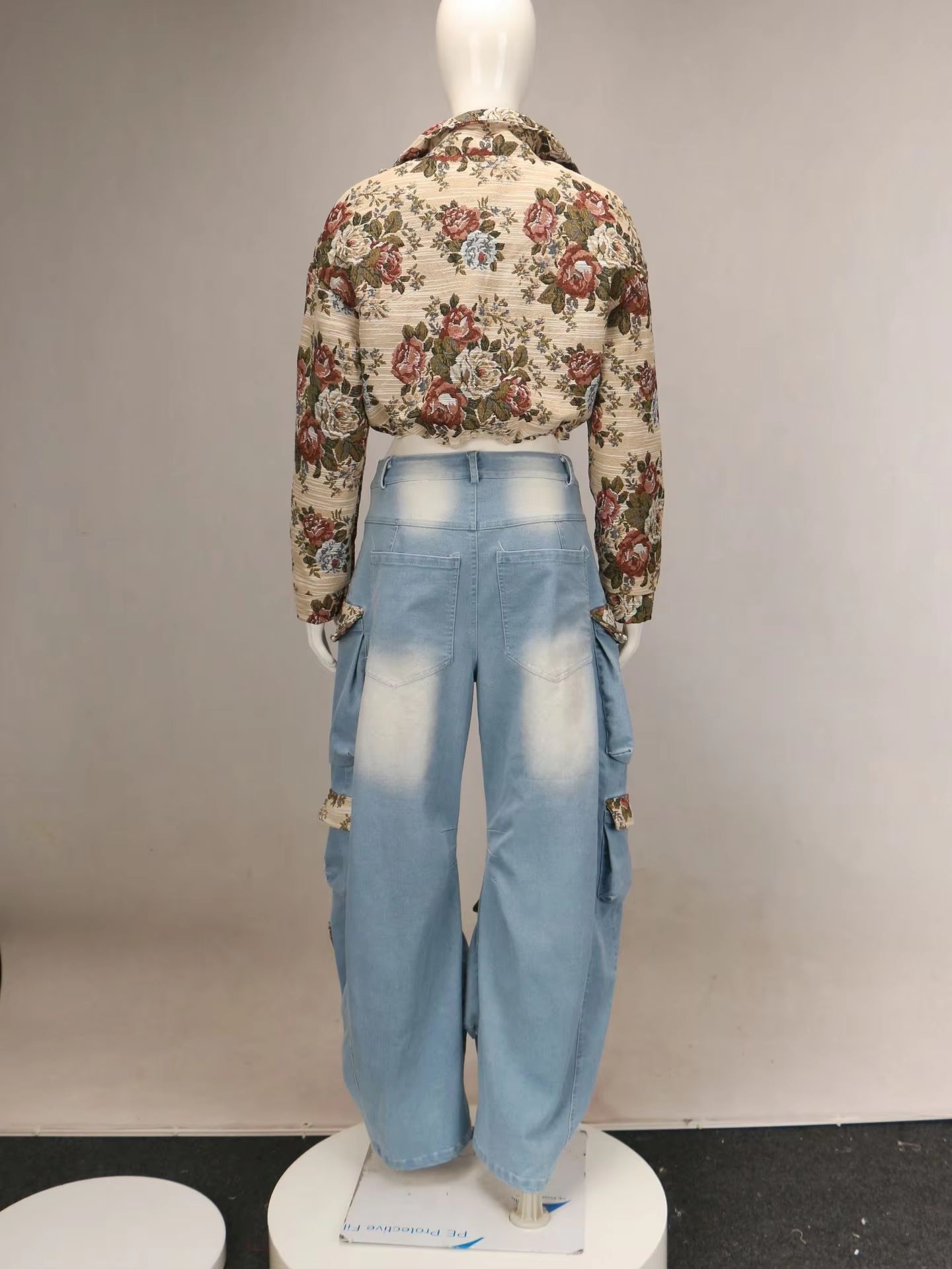 BLOSSOM DENIM SET