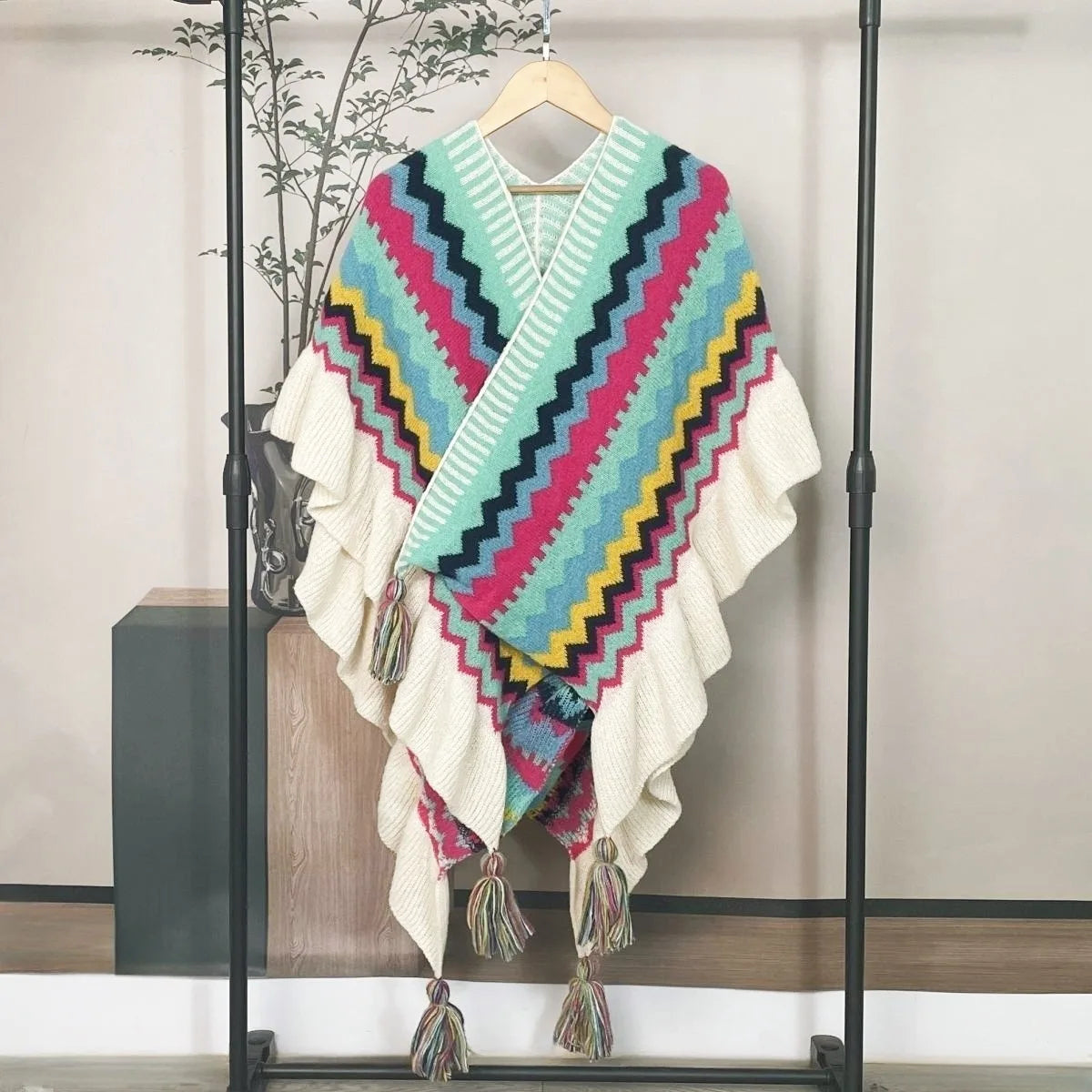 Wrap Me Rainbow Cardigan - MAYPurpleCollection